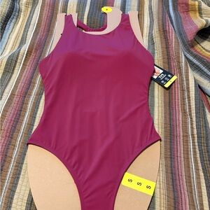 TYR Maroon One-Piece Swimsuit